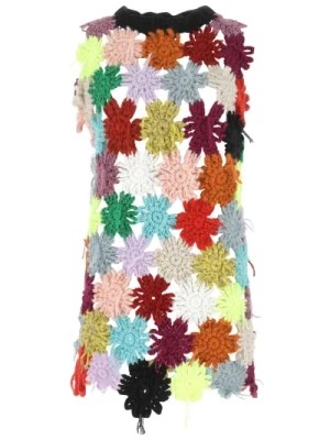 Zdjęcie produktu Wielokolorowa sukienka Fiona z szydełka Cavia