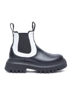 Zdjęcie produktu Wielokolorowe Chelsea Boots z grubą gumową podeszwą Marni