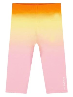 Zdjęcie produktu Wielokolorowe legginsy z bawełny z efektem gradientu Givenchy