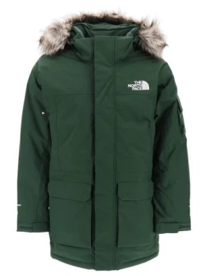 Zdjęcie produktu Wodoodporna Parka z Kapturem i Wypełnieniem z Gęsiego Puchu The North Face