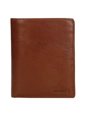 Zdjęcie produktu Wojas Skórzany portfel w kolorze jasnobrązowym - (S)11 x (W)13` x (G)2 cm rozmiar: onesize