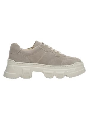 Zdjęcie produktu Women's Grey Sneakers made of Suede on a Chunky Platform Estro Er00113361 Estro