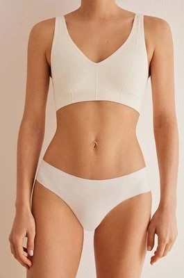 Zdjęcie produktu women'secret figi SINGLE BRIEFS kolor biały z koronki 877640