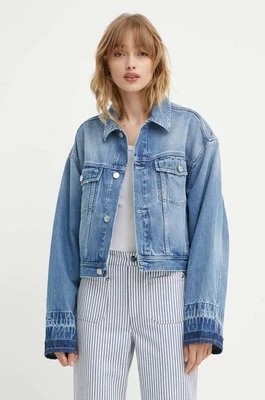 Zdjęcie produktu Won Hundred kurtka jeansowa damska kolor niebieski przejściowa oversize 3110-15028