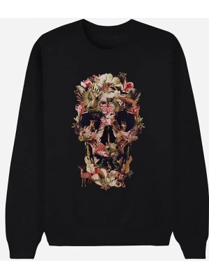 Zdjęcie produktu WOOOP Bluza "Jungle Skull" w kolorze czarnym rozmiar: S