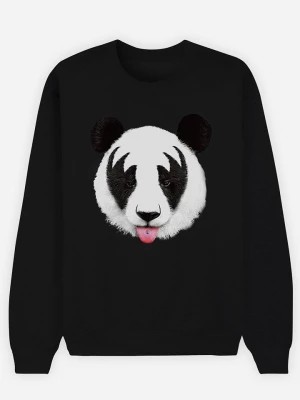 Zdjęcie produktu WOOOP Bluza "Panda Kiss" w kolorze czarnym rozmiar: XS