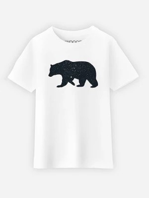 Zdjęcie produktu WOOOP Koszulka "Bear" w kolorze białym rozmiar: 152