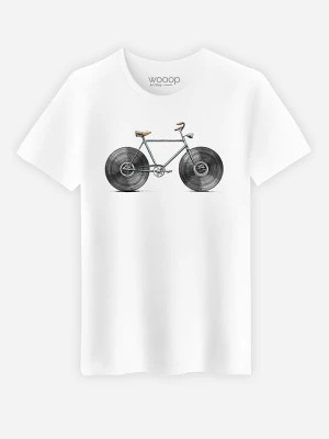 Zdjęcie produktu WOOOP Koszulka "Velophone" w kolorze białym rozmiar: XXL