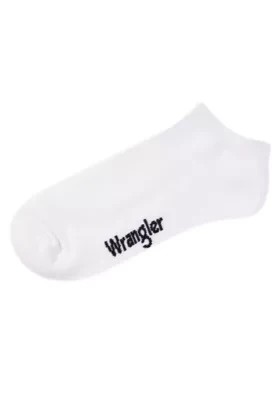 Zdjęcie produktu Wrangler 3 Pack Low Socks White Size