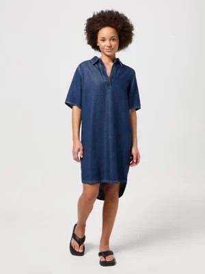 Zdjęcie produktu Wrangler Denim Shirt Dress Famous Size