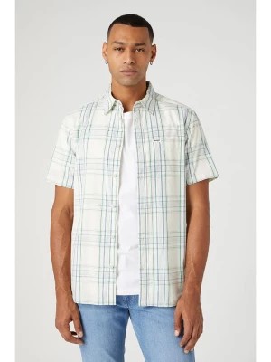 Zdjęcie produktu Wrangler Koszula - Regular fit - w kolorze kremowym rozmiar: L