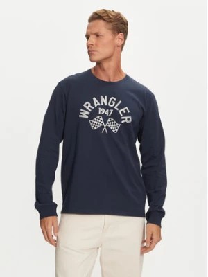 Zdjęcie produktu Wrangler Longsleeve 112357447 Niebieski Regular Fit