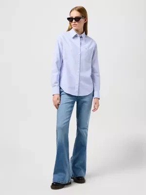 Zdjęcie produktu Wrangler One Pocket Shirt Blue Stripe Size