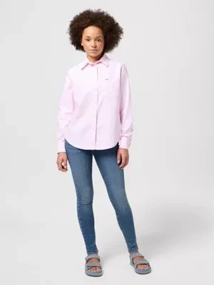Zdjęcie produktu Wrangler One Pocket Shirt Pink Stripe Size