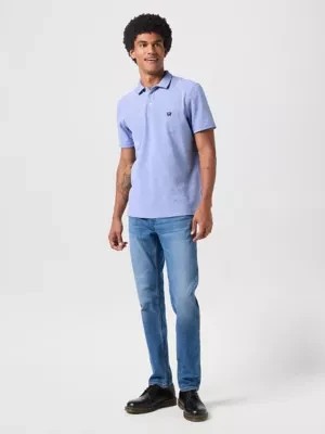 Zdjęcie produktu Wrangler Refined Polo Shirt Blue Size