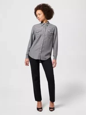 Zdjęcie produktu Wrangler Regular Shirt Oyster Grey Size
