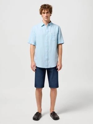 Zdjęcie produktu Wrangler Short Sleeve 1 Pocket Shirt Dream Blue Size