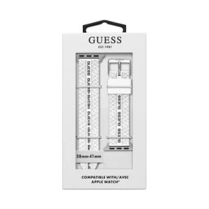 Zdjęcie produktu Wymienny pasek do smartwatcha Guess CS2012S1 Biały