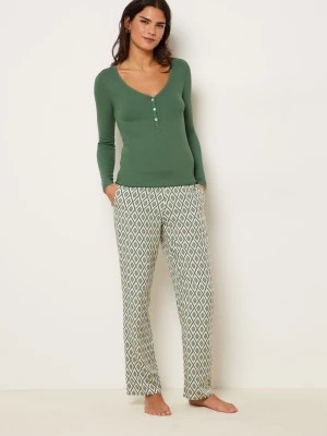 Zdjęcie produktu Wzorzyste spodnie od piżamy Etam