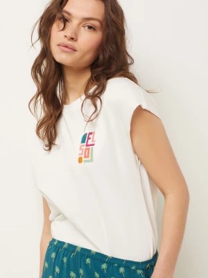 Zdjęcie produktu Wzorzysty t-shirt Etam