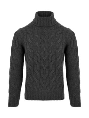 Zdjęcie produktu Y28822 035 Szary Sweter dla Mężczyzn Filippo De Laurentiis