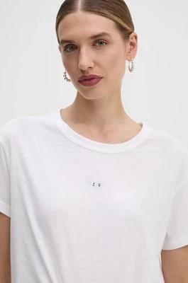 Zdjęcie produktu ZADIG&VOLTAIRE t-shirt damski kolor beżowy JWTS01669