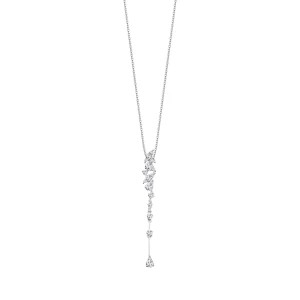 Zdjęcie produktu Zawieszka z białego złota z diamentami Biżuteria YES