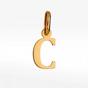 Zdjęcie produktu Zawieszka ze złota litera C