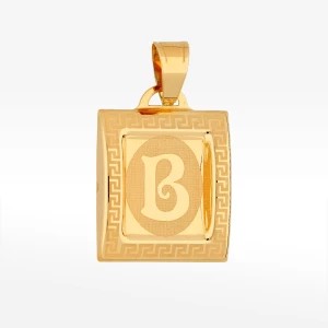 Zdjęcie produktu Zawieszka ze złota z literą B