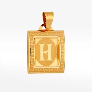 Zdjęcie produktu Zawieszka ze złota z literą H