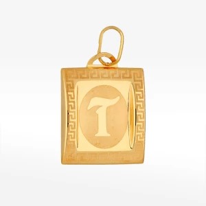 Zdjęcie produktu Zawieszka ze złota z literą T
