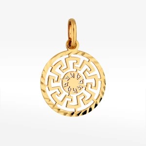 Zdjęcie produktu Zawieszka ze złota z wzorem greckim