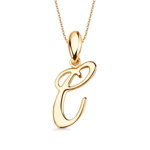 Zdjęcie produktu Zawieszka złota - litera C Biżuteria YES