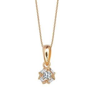 Zdjęcie produktu Zawieszka złota z cyrkoniami - Mini Mini - Biżuteria YES