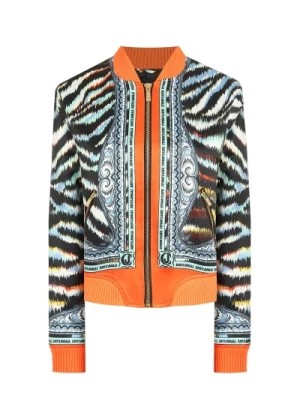 Zdjęcie produktu Zebra Print Rock and Roll Bomber Just Cavalli