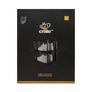 Zdjęcie produktu Zestaw dwóch pudełek na buty Crep Protect The Ultimate Sneaker Storage Box CP009 Czarny