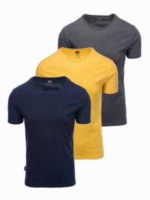 Zdjęcie produktu Zestaw koszulek bawełnianych BASIC 3-pak - mix V4 Z30
 -                                    XXL