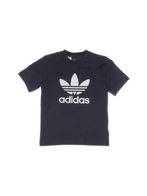 Zdjęcie produktu Zestaw krótkich koszulek dla dzieci - granatowy/biały Adidas