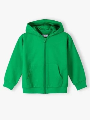 Zdjęcie produktu Zielona dresowa bluza z kapturem dla dziecka - 5.10.15.