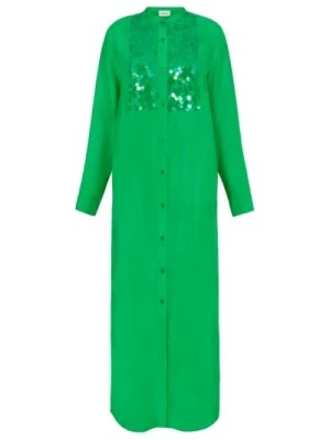 Zdjęcie produktu Zielona Sukienka Abito P.a.r.o.s.h.