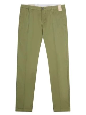 Zdjęcie produktu Zielone Bawełniane Spodnie Chino At.P.Co