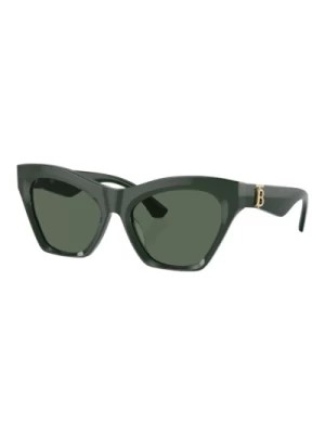 Zdjęcie produktu Zielone Okulary Przeciwsłoneczne Burberry