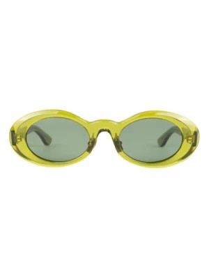 Zdjęcie produktu Zielone okulary przeciwsłoneczne - Model Oyster Brain Dead