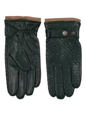 Zdjęcie produktu Zielone rękawiczki z jagnięcej skóry Howard London