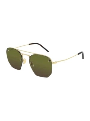 Zdjęcie produktu Zielone Soczewki Okulary SL 422-005 Saint Laurent