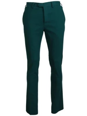 Zdjęcie produktu Zielone Spodnie Formalne Bencivenga