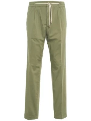 Zdjęcie produktu Zielone spodnie męskie Cruna