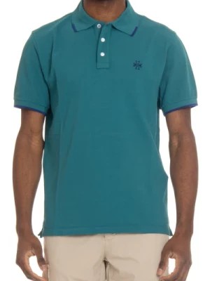 Zdjęcie produktu Zielony Polo Shirt z Kontrastowymi Szczegółami Jacob Cohën