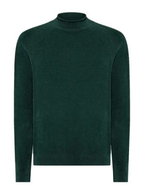 Zdjęcie produktu Zielony Techniczny Sweter z Kołnierzem Perkins RRD