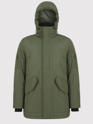 Zdjęcie produktu Zimowa kurtka z kapturem w kolorze zielonym Pako Lorente